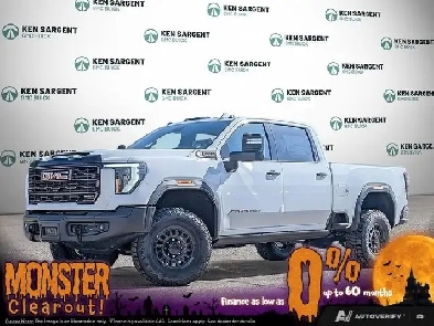 2026 GMC Sierra 2500HD AT4X Crew Cab Standard Box 4-Wheel Drive