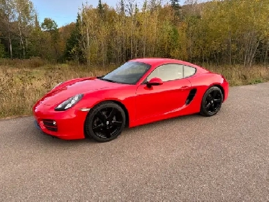 2014 Porsche Cayman 981 Manual 39,400 KM