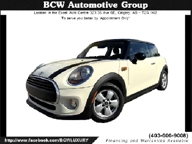 2017 MINI Cooper Hardtop 3 Door Hatchback Manual Certified