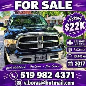 Pickup truck for sale 2017 year