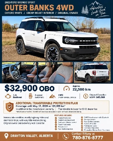 2023 Ford Bronco Sport Outer Banks