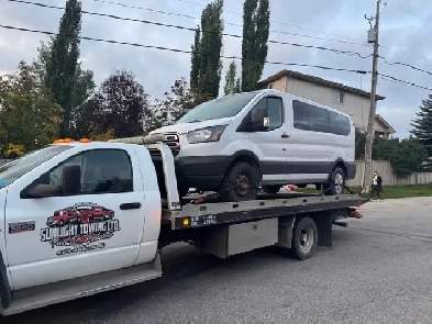 Flatbed Tow Truck
