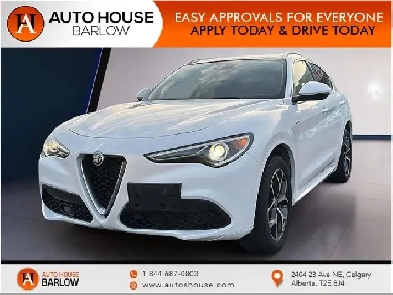 2021 Alfa Romeo Stelvio Ti LEATHER SEATS AWD NAVIGATION BACKUP C