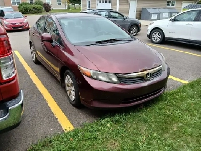 2012 Honda Civic EX -280715 km