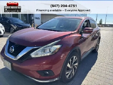 2015 Nissan Murano  3 YEAR WARRANTY INCLUDED