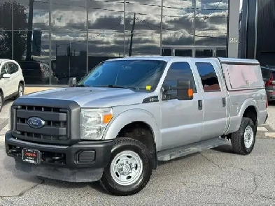 2015 Ford Super Duty F-250 SRW XLT 4X4 CREW CAB-SHORT BOX-CAP-IN
