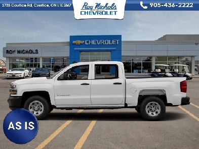 2017 Chevrolet Silverado 1500 WT - Trade-in - One owner