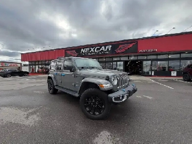 2021 Jeep Wrangler UNLIMITED SAHARA 4Xe LEATHER NAV CARPLAY CAME