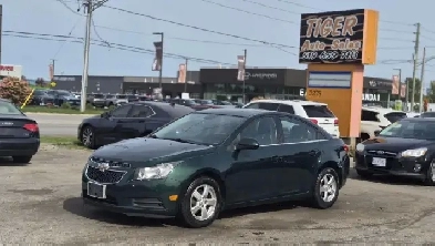2014 Chevrolet Cruze 2LT, LEATHER, CAM, LOADED, ONLY 157KMS, CER