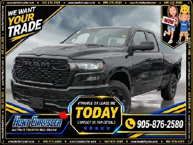 2026 RAM 1500 BLACK EXPRESS | 20S | FOG LAMPS | STEEL SPORT HOOD
