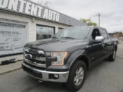 Ford F-150 Lariat cabine SuperCrew4x4 toit panoramique super con