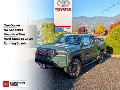 2024 Nissan Frontier PRO-4X C/W NEAR NEW STUDDED WINTERS NO A...
