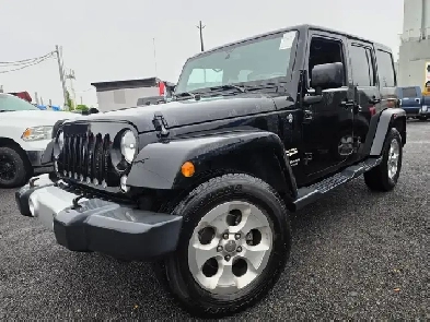 2015 Jeep Wrangler Unlimited SAHARA 4X4 AUTOMATIQUE GARANTIE 1 A