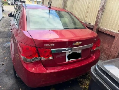 2012 Chevrolet Cruze LTZ — 161,661 km, Safetied, Leather
