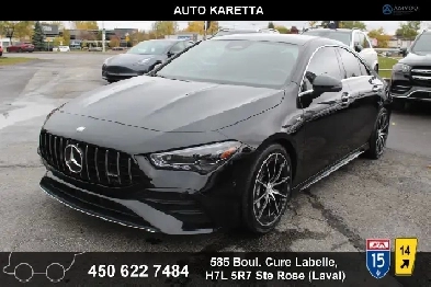 2025 Mercedes CLA35  Amg sport Night Pack awd panoramic navi led