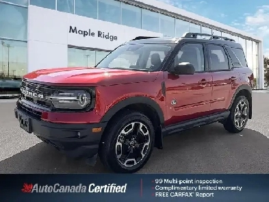 2024 Ford Bronco Sport Outer Banks | Backup Camera