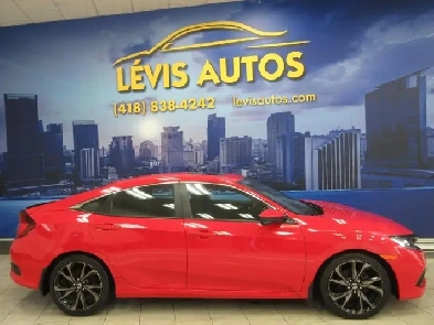 HONDA CIVIC 2019 SPORT EDITION AUTOMATIQUE CUIR/TISSU CHAUFFANT