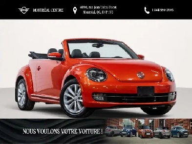2016 Volkswagen Beetle Convertible Comfortline | Moteur Turbo
