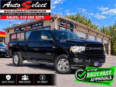 2021 RAM 2500 Big Horn 4x4 Diesel 6.7L 6 Cylinder - Clean...
