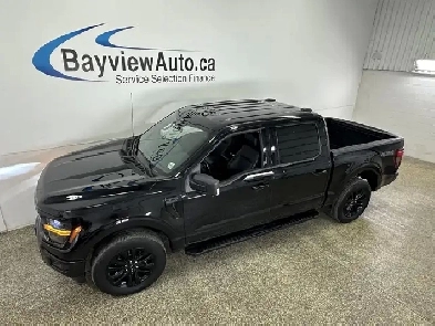 2024 Ford F-150 XLT XLT/4WD/LEATHER/NAVI/BLACK PKG/49KM/OFF 1...