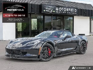 2017 Chevrolet Corvette Z06 3LZ Convertible Manual w/ Z07 Perfor