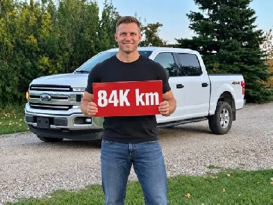 84km ⭕️ 2018 Ford F150 •Crew
