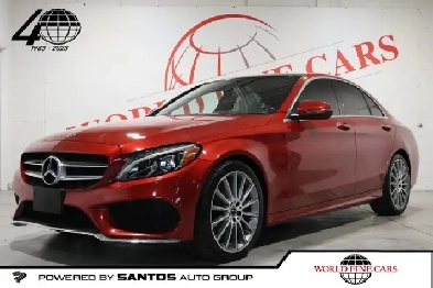2018 Mercedes-Benz C-Class C 300 4MATIC | DESIGNO HYACINTH RED M
