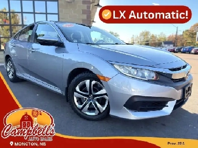 2018 Honda Civic Sedan LX LX CVT Sedan