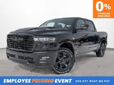 2026 Ram 1500 Sport Crew 4x4 Moonroof Aerial View Display