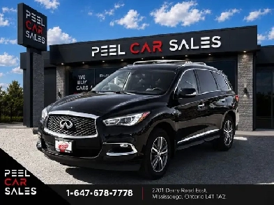 2017 Infiniti QX60 Base AWD, Sunroof, Back up Camera