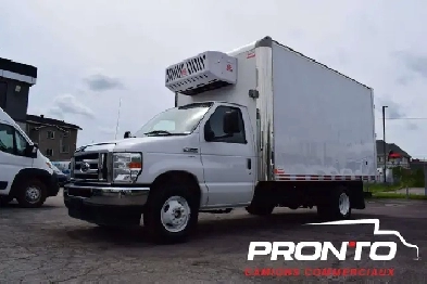 2022 Ford E-Series Réfrigéré  Cube 14 pieds  Portes Battante