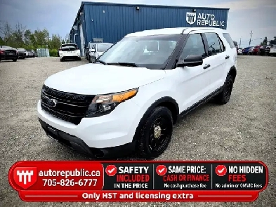 2014 Ford Police Interceptor Utility Certified