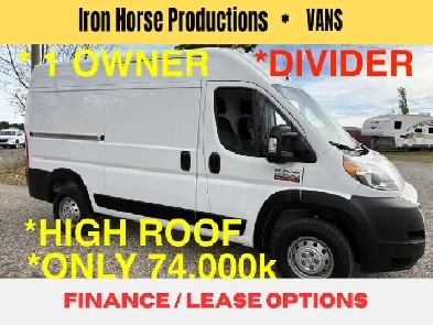 2021 Ram ProMaster 2500 Cargo Van HIGH ROOF CARGO VAN