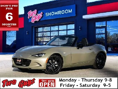 2024 Mazda MX-5 GS 6Spd | SoftTop | WOW KMS | ACC | Bose |