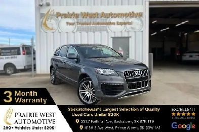 2015 Audi Q7 Progressiv Quattro 7 Passenger | Sunroof | Power Ta