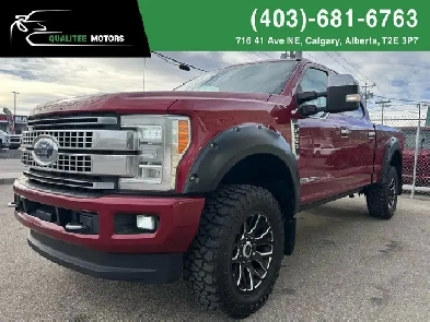 2018 Ford Super Duty F-350 SRW PLATINUM 4X4 Crew Cab 6.75' Box 6