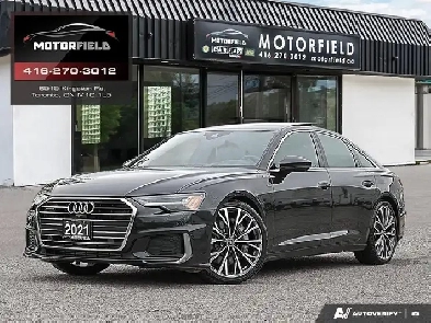2021 Audi A6 Sedan 55 Technik AWD S Line Bang & Olufsen, Matrix