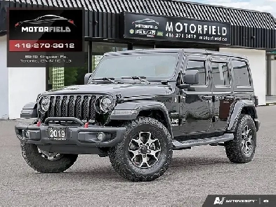 2019 Jeep Wrangler Unlimited Sahara 4WD One Owner, Accident Fre