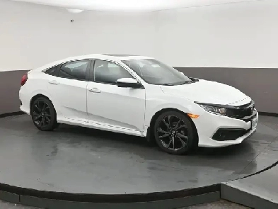 2021 Honda Civic SPORT Clean CARFAX | Power Sunroof | 902-464-95