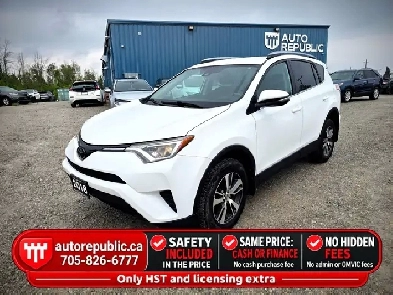 2018 Toyota RAV4 LE Certified One Owner No Accidents