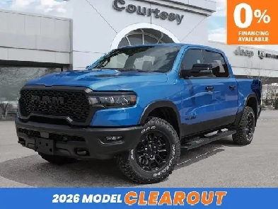 2026 Ram 1500 Rebel | Panoramic Sunroof | Surround View Camera
