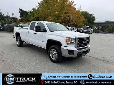 2017 GMC Sierra 2500HD Double Cab / 8 Ft Long Box / 4x4