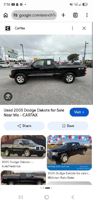 Dodge dakota sport 4x4 2005
