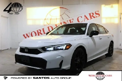 2025 Honda Civic Sedan Hybrid Sport Touring | ONE OWNER | CLEAN