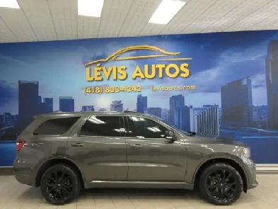 DODGE DURANGO 2019 GT AWD 7 PASSAGERS CUIR NOIR / TOIT OUVRANT /
