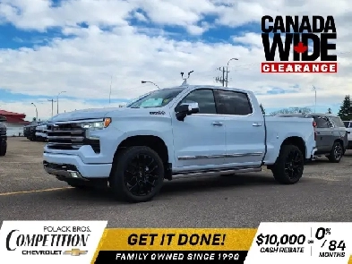 2026 Chevrolet Silverado 1500 High Country Crew Cab Short Box 4-