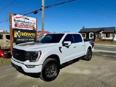 2022 Ford F-150 LARIAT! 5.0L! CLEAN CARFAX! PANO ROOF! CERTIFIED