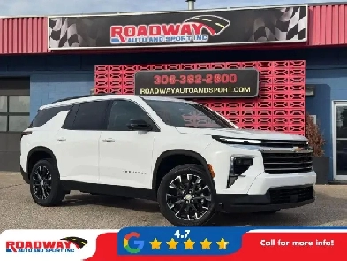 2025 Chevrolet Traverse LT 7 Passenger | Blind-Spot Monitor |...