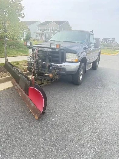 2002 Ford F-350 7.3 Powerstroke Plow Truck 4x4