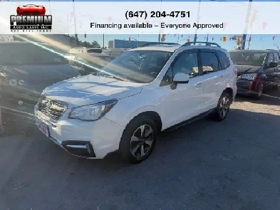 2018 Subaru Forester  3 YEAR WARRANTY INCLUDED